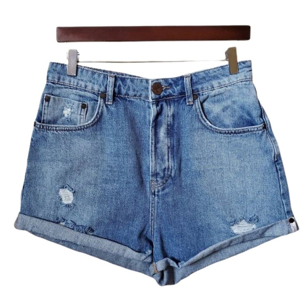 One Teaspoon Pacifica High Waist Bandits Shorts